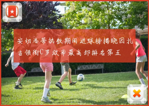 安切洛蒂执教期间进球榜揭晓因扎吉领衔C罗效率最高却排名第五